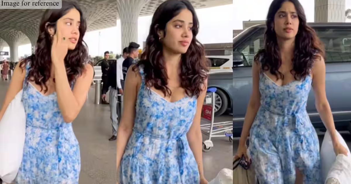 For bringing a cushion into the airport, Janhvi Kapoor is mocked by the netizens
